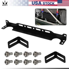 Oil Cooler Bracket Universal 262mm Transmission Oil Cooler Mounting Bracket Kit