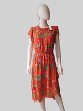 Tahari Summer evening Flower Dress Size S/P