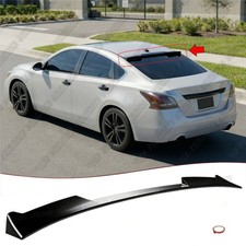 Gloss Black V Style Rear Roof Spoiler Wing For 2013-2015 2016-2018 Nissan Altima