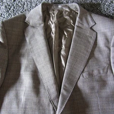 Reda Suit Jacket Mens 46 Berragamo Half Canvas Napoli Tessuto Blazer Sport Coat