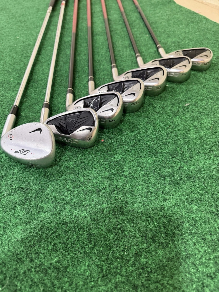 Nike VRs Covert Irons 6-aw + SV Sw Stiff Flex Graphite RH | eBay