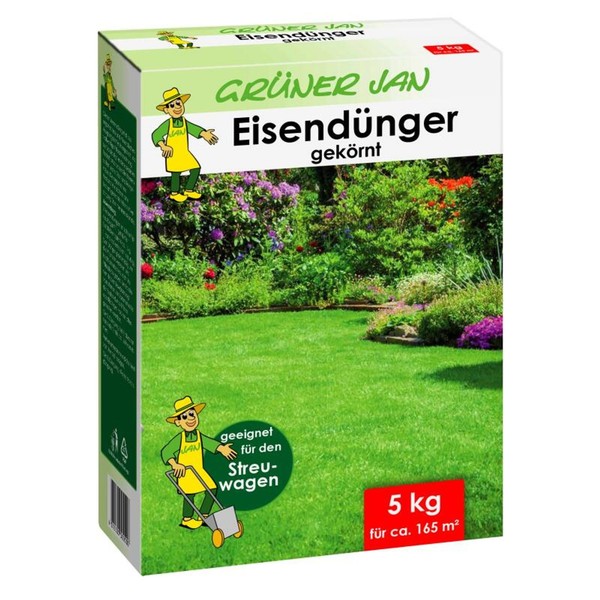 54X GrüNer Jan EisendüNger RasendüNger BlattdüNger DüNger Rasen 5 Kg GeköRnt-image