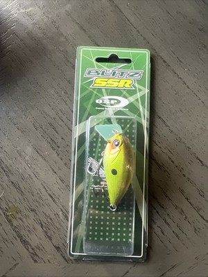 OSP Blitz SSR Floating Crank Bait Lure - Color Ghost Lime Chartreuse
