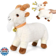 AWMHS Screaming Goat Toy, 11 inches Stuffed Animals, Plush Toy wi