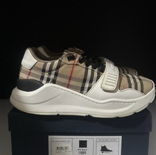 Zapatilla deportiva Burberry Ramsey Check Low para hombre 44/11