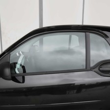 Windabweiser Regenabweiser für Smart ForTwo 453 Coupe 2014-2019 Dunkel Acryl 2x