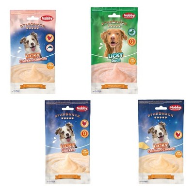 Nobby Starsnack Licky Dog 75g Hundesnack Leckerli Schleckcreme Hund