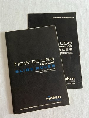 Vintage: How to Use Log Log Slide Rules (Pickett 1953)