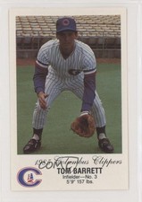 1985 Columbus Clippers Crime Prevention Tom Barrett 0q1p