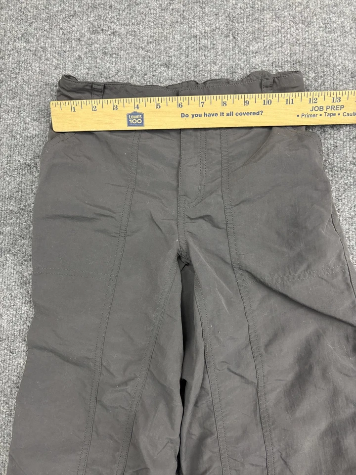 Pantalones Patagonia Niños Pequeños 8 Gris Nylon Senderismo Cintura Elástica Rodillas Reforzadas Foto 4 de 4