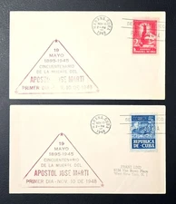 2 SPD 1948 Cincuentenario De La Muerte Del Apostol Jose Marti