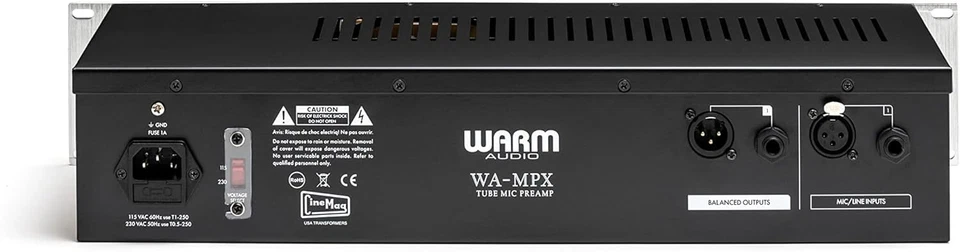 Warm Audio WA-MPX Single-Channel Tube Mic Preamp JP NEW - Image 3 of 4