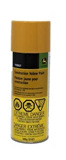 Case of 6 John Deere Construction Yellow Spray Paint 12oz - TY25627