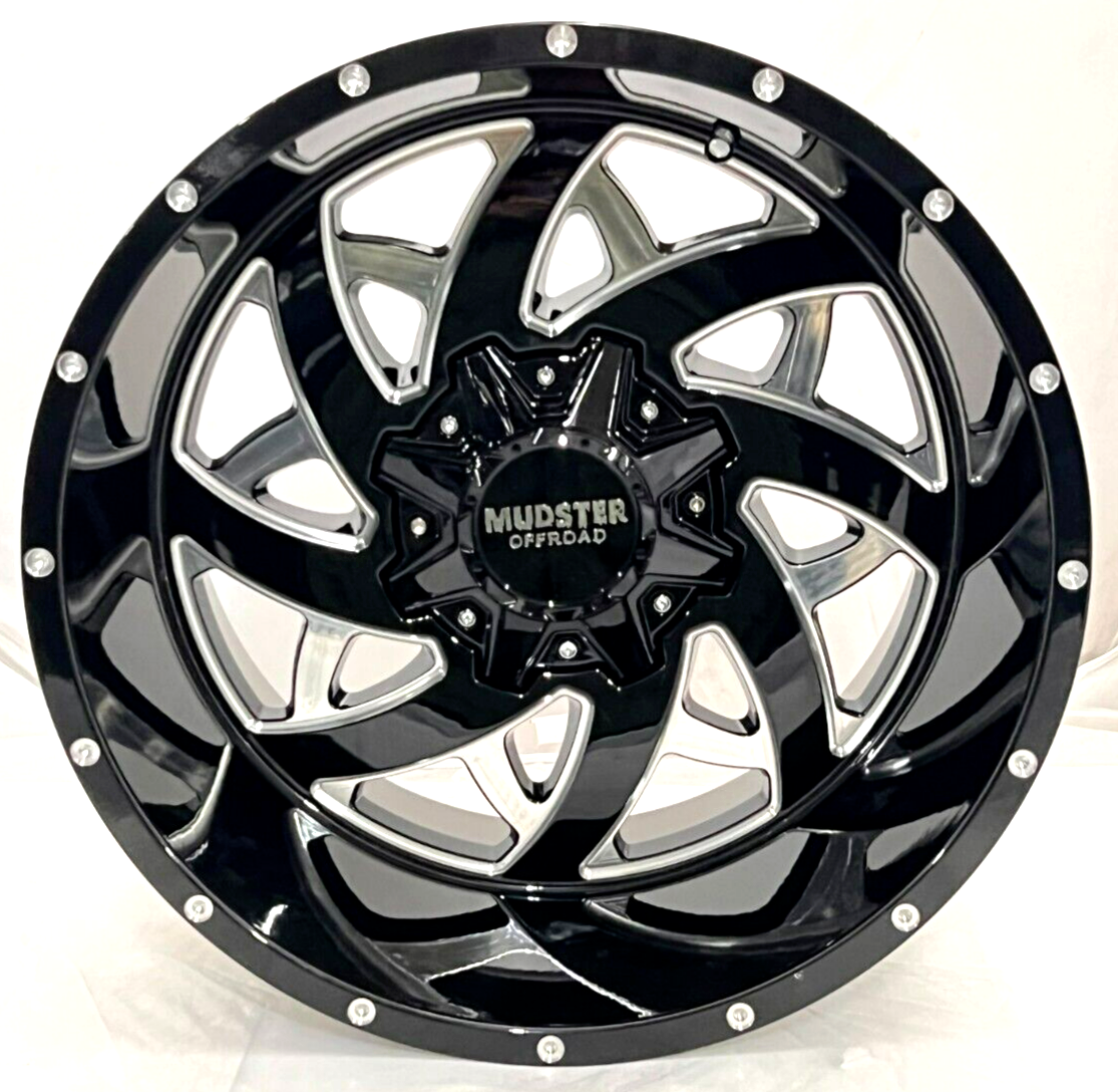20X12 OFFROAD WHEELS TO FIT JEEP/DODGE RAM BOLT PATTERN 5X127