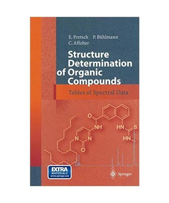 Structure Determination of Organic Compounds: Tables of Spectral Data, Pretsch, 