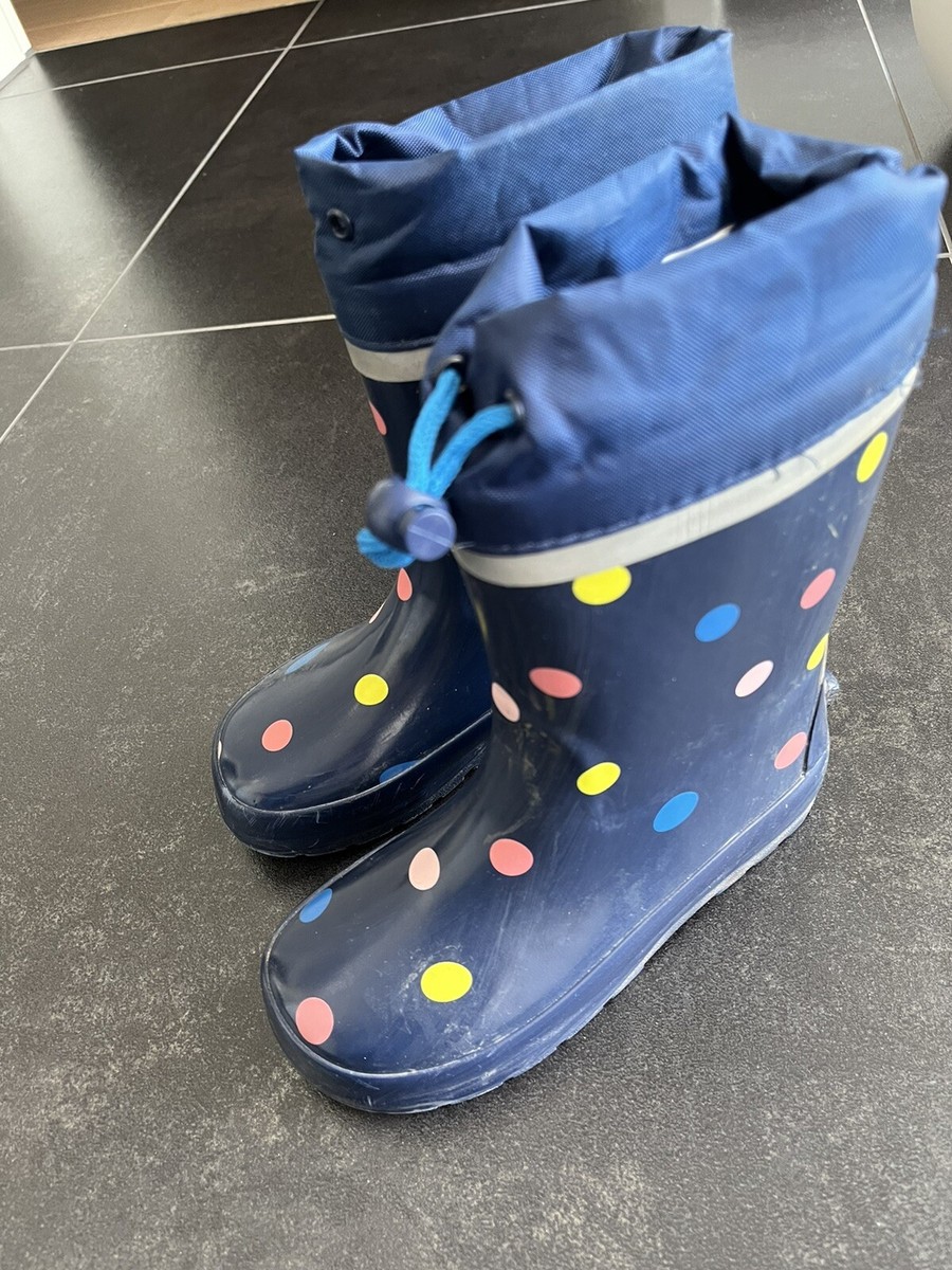 Joules Gummistiefel Punkte Frauen Gummistiefel Chuva Gepunktet
