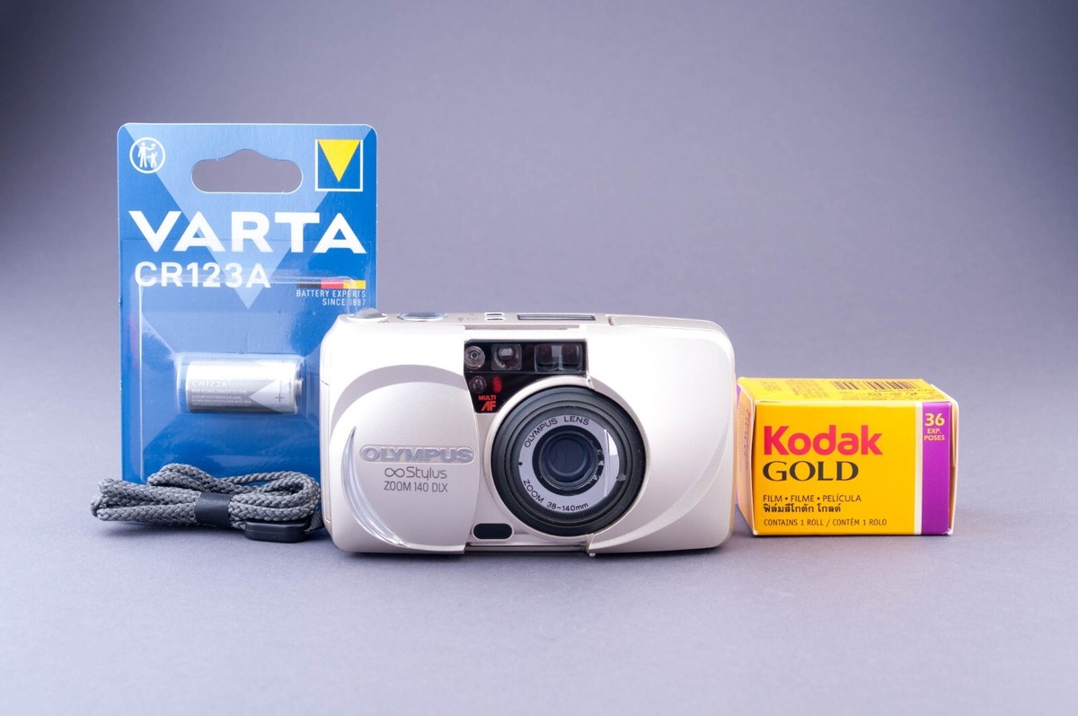 Olympus MJU Infinity Stylus Zoom 140 Panorama 35mm Point Olympus MJU Infinity Stylus Zoom 140 Panorama 35mm Point