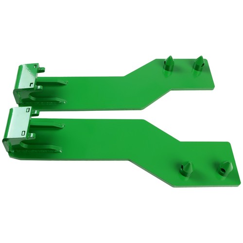 Tractor Loader Quick Tach Weld On Mounting Brackets For John Deere Steel Pair - Picture 19 of 24