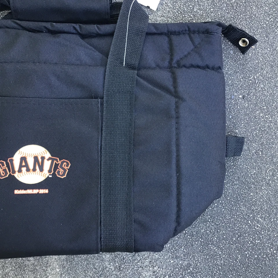 NUEVO CON ETIQUETAS San Francisco Giants PAQUETE DE 12 REFRIGERADORES AISLANTES Azul MLB 2014 Bolso Foto 4 de 4