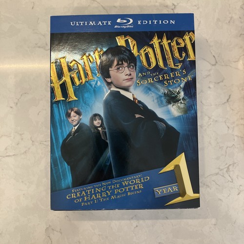 HARRY POTTER Ultimate Blu-Ray Edition Years 1-2 Photo Books Cards Discs COMPLETE - Bild 2 von 9