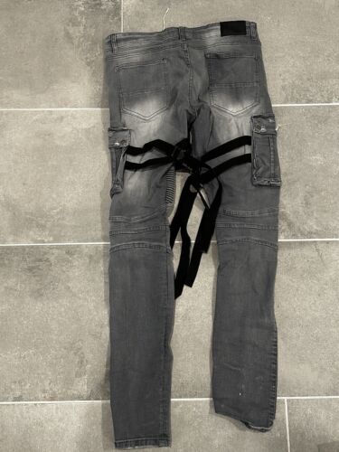 Focus - CARGO STRAP DENIM Light Grey - Picture 11 of 11