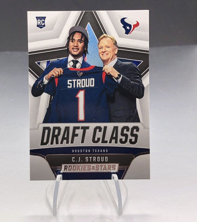 2023 Panini CJ Stroud Rookies & Stars Rookie Draft Class #DC-4 Houston Texans RC