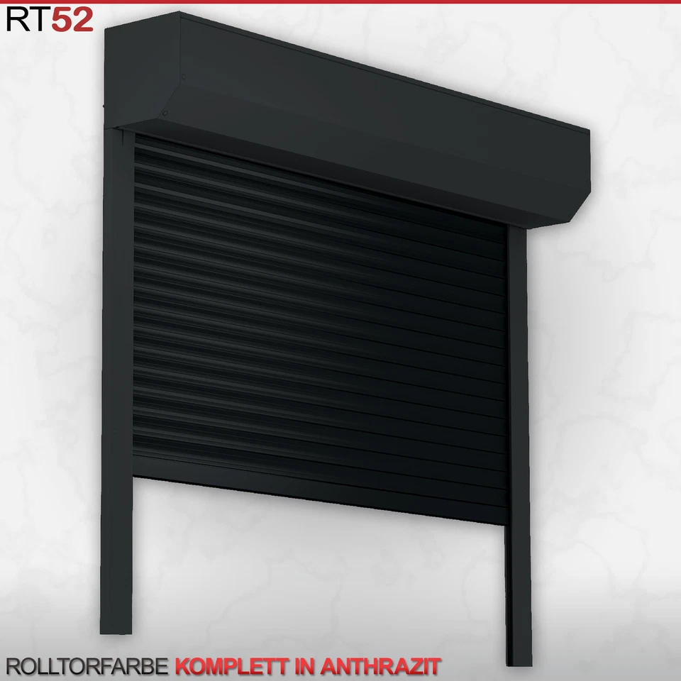 Rolltor Rolltore Garagenrolltor Garagentor Werkstatttor 52 ALU Grau ab 330,75 € - Bild 2 von 4