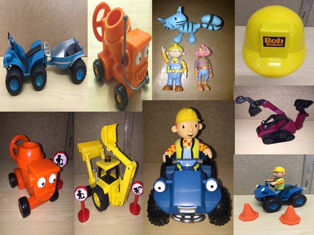 bob the builder friction powered toys