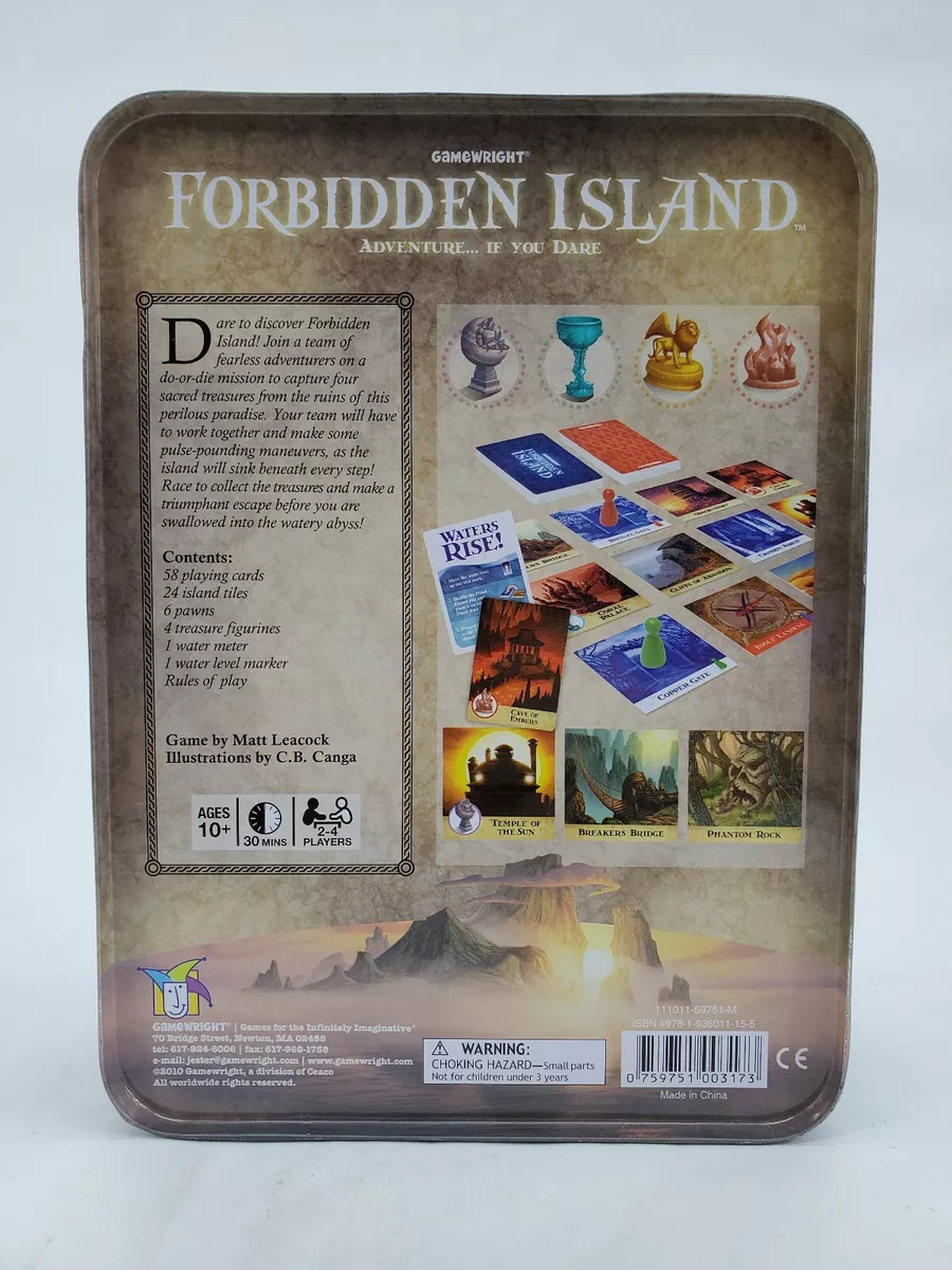 Forbidden Island Board Game - Complete!