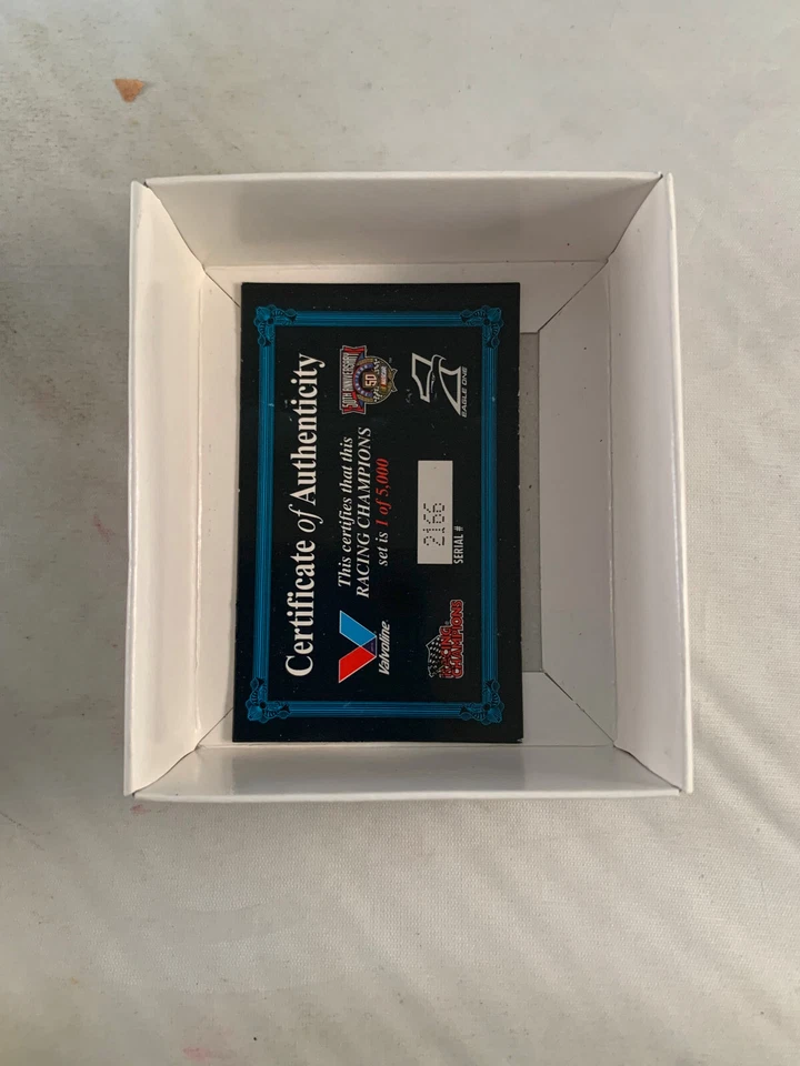 Mark Martin Eagle One Roush Racing Black & Gold Chrome 1:64 Scale 2 Car Set - Image 3 of 4