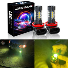 Fit For TOYOTA Rav4 2006-2021 2022 H11 Fog Light Projector Lens Yellow LED Bulbs