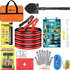 Nilight Car Emergency Kit with Roadside Safety Assistance Essential Tools