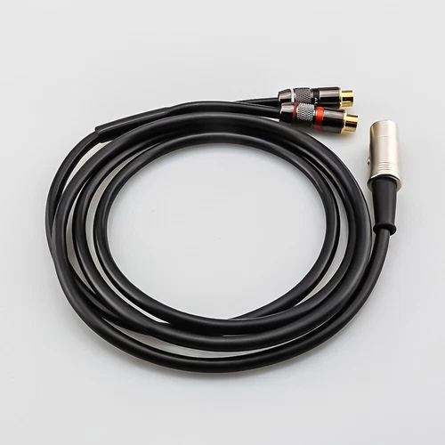 Audiophile 1ft 5Pin Din Male to 2RCA Female Jumper Wire For BO,Naim,Quad Systems - Picture 9 of 10