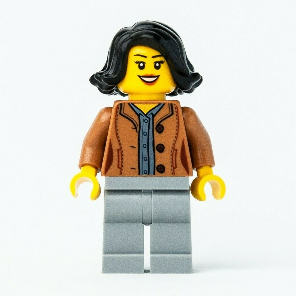 New LEGO Woman Minifigure Chinese New Year Temple Fair 80105