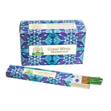 Namaste India Copal White Incense Sticks 12 Pack 15g Each Pack 180 Incense Stick