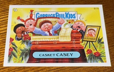 2013 Garbage Pail Kids BNS3 Brand New Series 3 CASKET CASEY B17b Bonus Card GPK