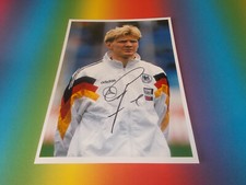 Stefan Effenberg DFB Bayern Munich signed autograph on 20x28 photo