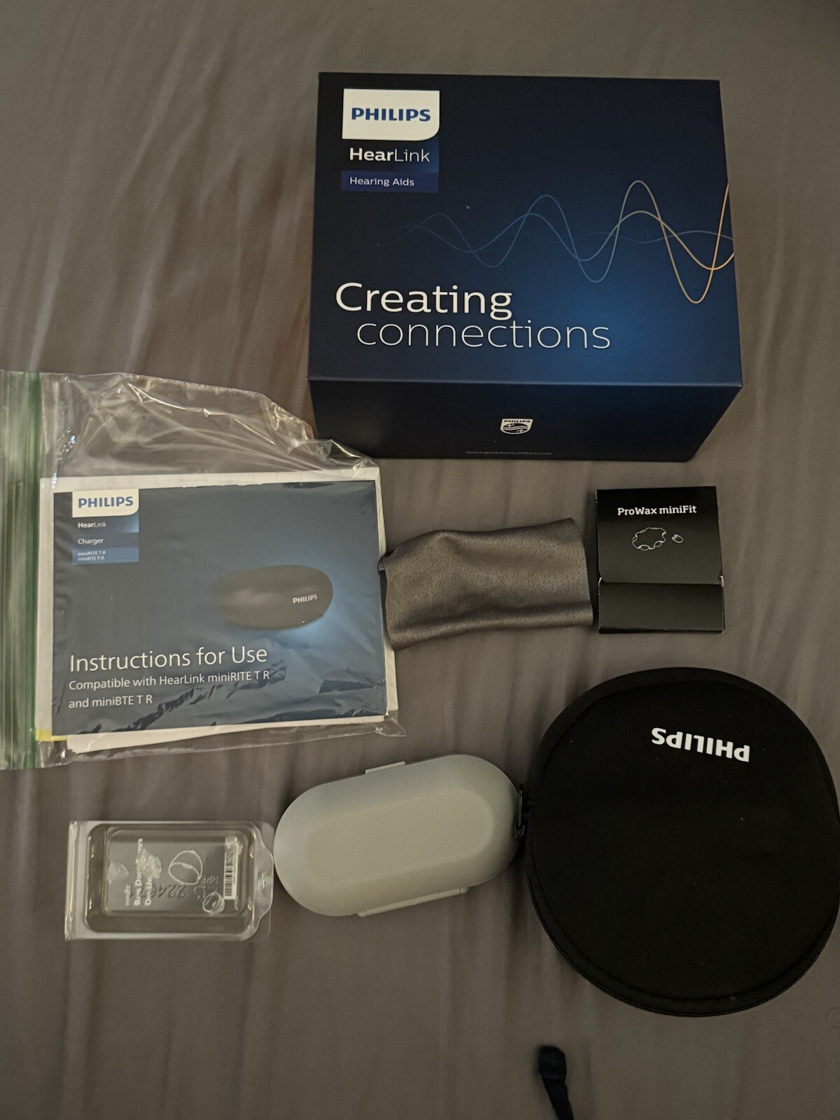 Philips Hearlink 9030 MNR TR, Hearing Aids/bluetooth Earbuds/Cell Phone
