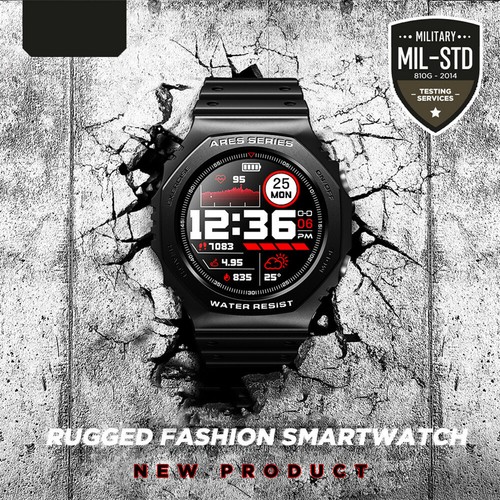 Men Smart Watch Sport Fitness Wristband Boys Smartwatch for iOS Android Phones - Picture 2 of 15