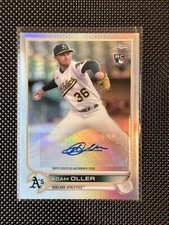 2022 Topps Chrome Adam Oller ROOKIE AUTO Refractor Oakland Athletics