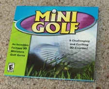 Mini Golf CD-ROM 3D game Cosmi 2005 PC