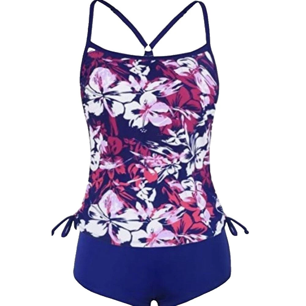 Polyester Floral Regular Size Swimwear for Women