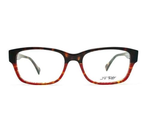 Lunettes de vue marron rouge JF REY JF1295 Monture optique pour Homme 55mm - Photo 2 sur 5
