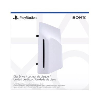 PS5 Playstation Disc Drive For Digital Edition Slim And PS5 Pro Consoles *NEW*