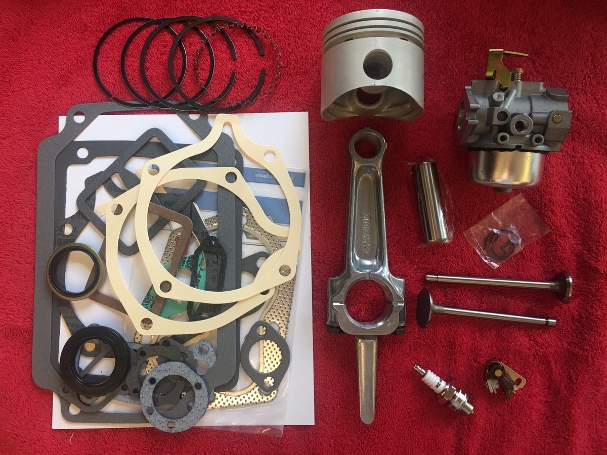 MASTER REBUILD for 12HP Kohler K301 Valves tune up and carburetor