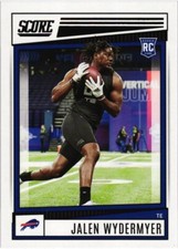 2022 Score # 370 Jalen Wydermyer Buffalo Bills Rookie Card. rookie card picture