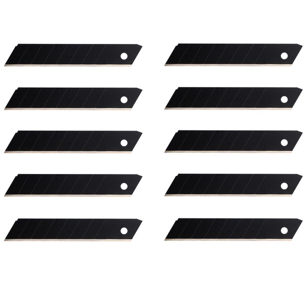 Ersatzklingen Cuttermesser Klingen Cutter Abbrechklingen 18 Mm 10 StüCk-image