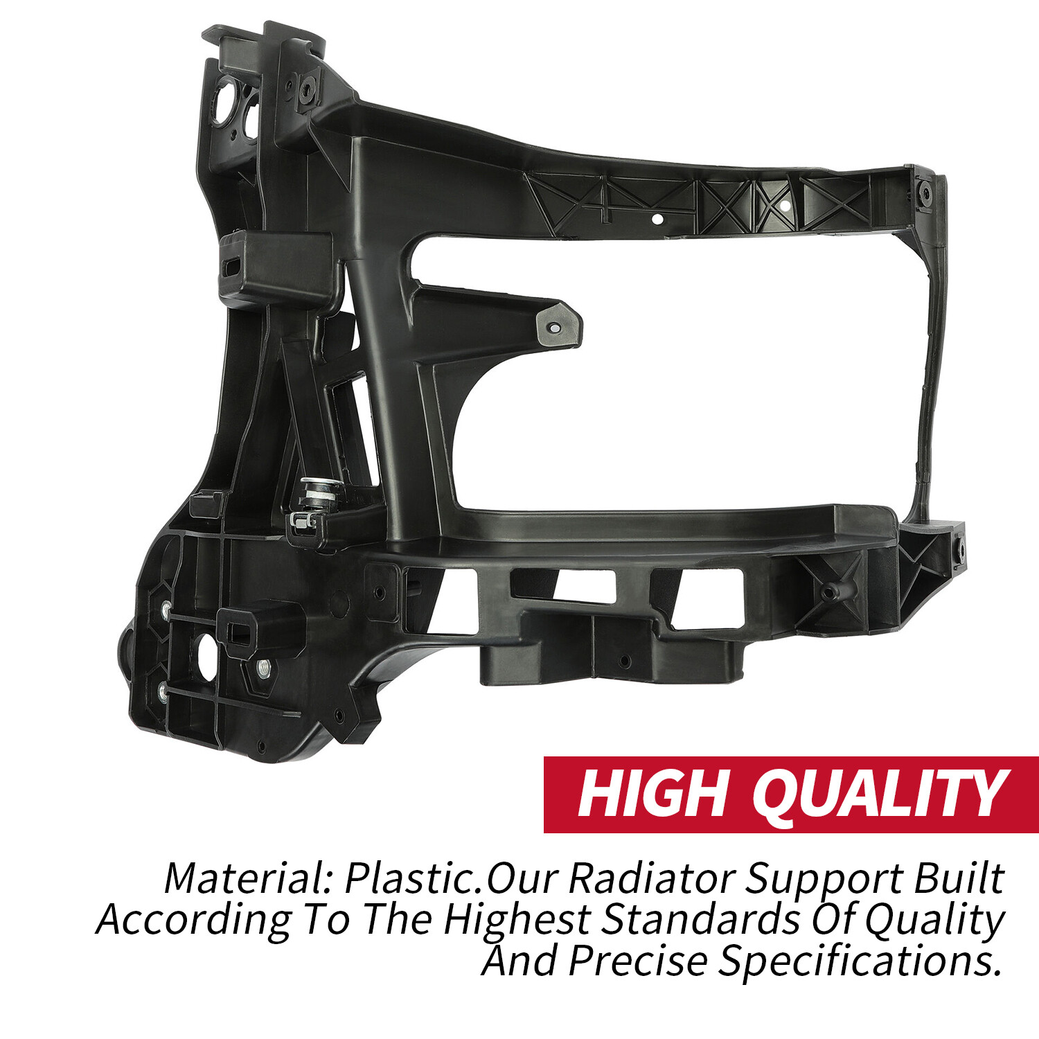 Left Core Support Left Radiator Support For 2013-2018 Ram 1500 2500 3500 Black Side Panel ...