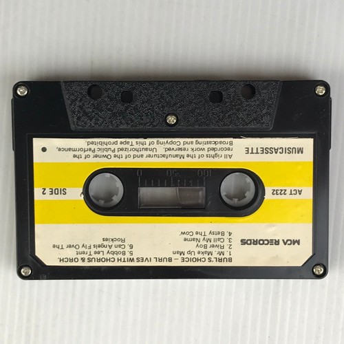 Burl's Choice Burl Ives Cassette Tape With Chorus and Orchestra - Picture 4 of 6