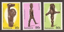 JAMAICA 1978 SG448/450 Arawak Artefacts (1st series) MNH (JB25094)